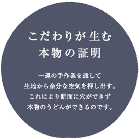 こだわりが生む本物の証明