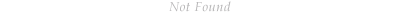Not Found